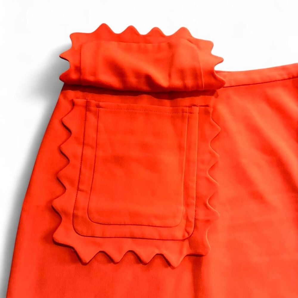 Victoria-beckham Women's Orange and Red Skirt - Picture 2 of 4